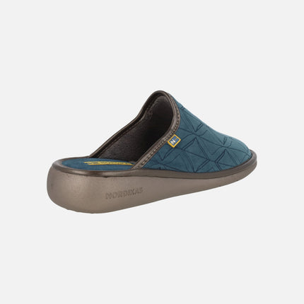 Women's barefoot house slippers in velvet fabric