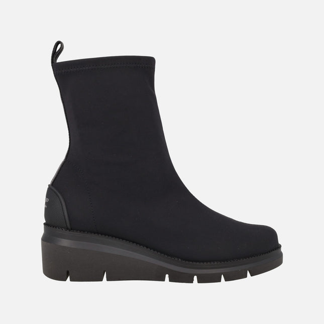 ORVIETO women's ankle boots in elastic Water repellent fabric