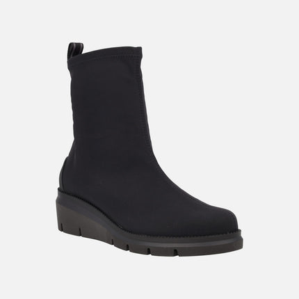 ORVIETO women's ankle boots in elastic Water repellent fabric