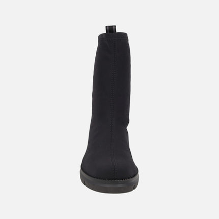 ORVIETO women's ankle boots in elastic Water repellent fabric