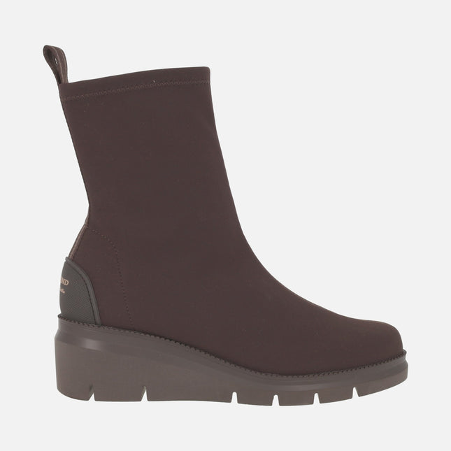 Botines para mujer ORVIETO en tejido elástico Water repellent