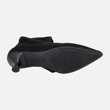 Botas altas Yantai de tejido elástico efecto ante WATER REPELLENT