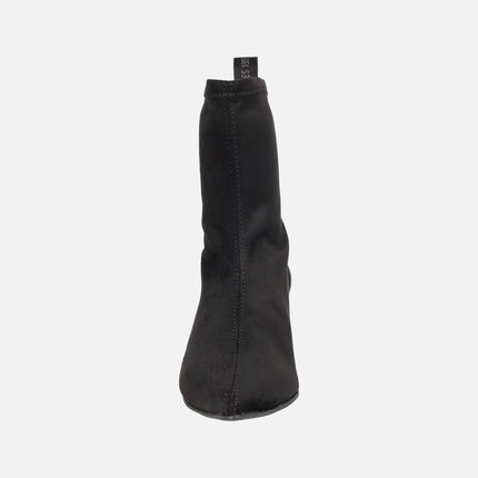 Botines de tacón Murten en tejido elástico efecto ante WATER REPELLENT