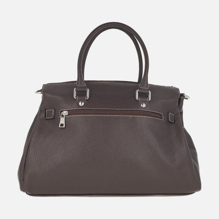 Bolsos tote de piel estilo hermes con asa bandolera