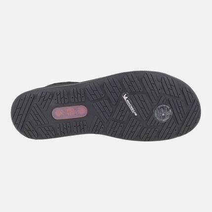 Botines para hombre en piel nobuck con membrana GORE-TEX PEU PISTA
