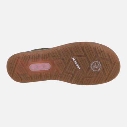 Botines para hombre en piel nobuck con membrana GORE-TEX PEU PISTA