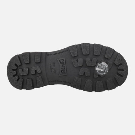 Botines de piel con cordones para mujer BRUTUS+