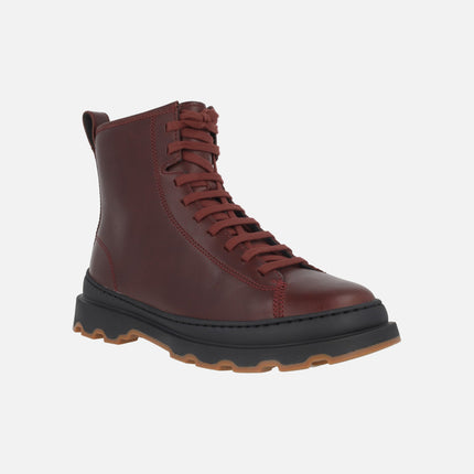 Botines de piel con cordones para mujer BRUTUS+