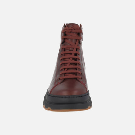 Botines de piel con cordones para mujer BRUTUS+