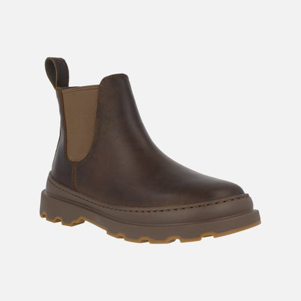 Botines de piel estilo chelsea para mujer BRUTUS+