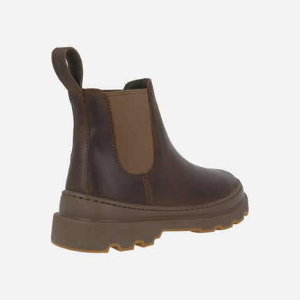 Botines de piel estilo chelsea para mujer BRUTUS+