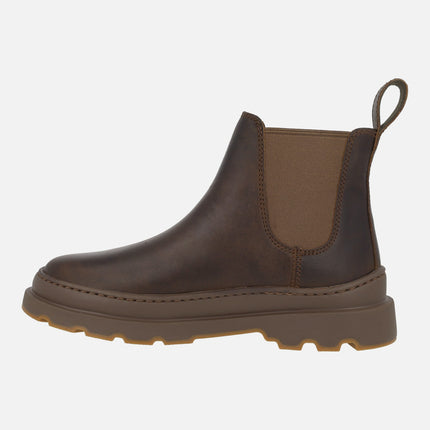 Botines de piel estilo chelsea para mujer BRUTUS+
