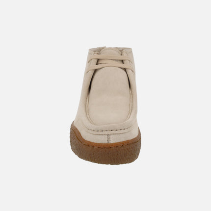 Botines de ante con cordones para mujer PEU TERRENO
