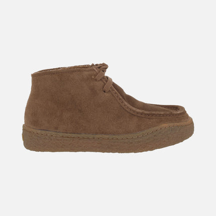 Botines de ante con cordones para mujer PEU TERRENO