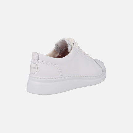 Deportivas blancas de piel con suela EXTRALIGHT RUNNER UP