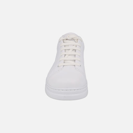 Deportivas blancas de piel con suela EXTRALIGHT RUNNER UP