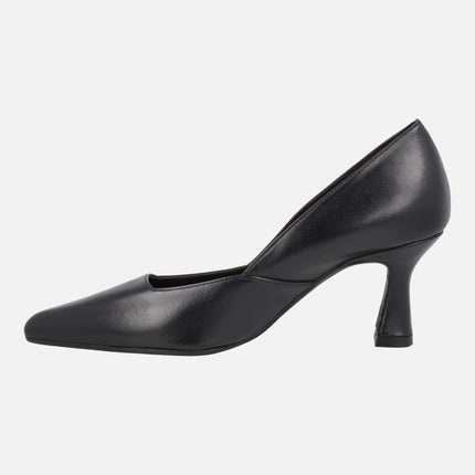 GENIUS leather heeled pumps