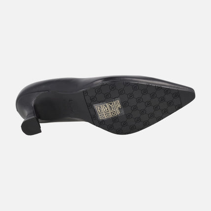 GENIUS leather heeled pumps