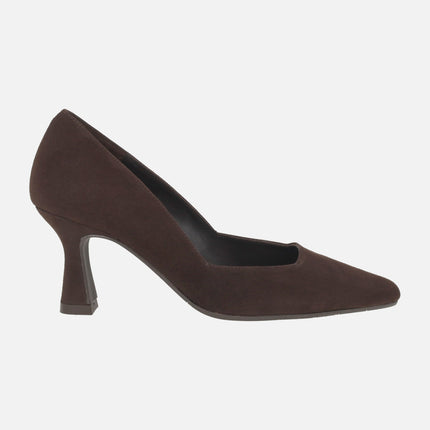 GENIUS leather heeled pumps