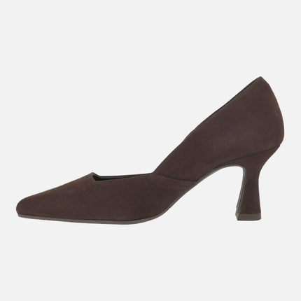 GENIUS leather heeled pumps