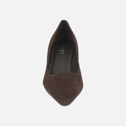 GENIUS leather heeled pumps