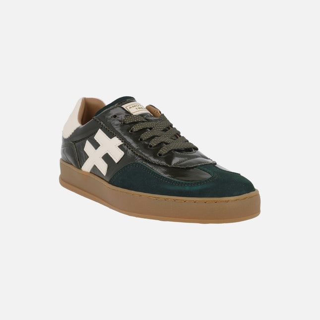 Zapatillas deportivas para mujer Iconic 2 en charol verde