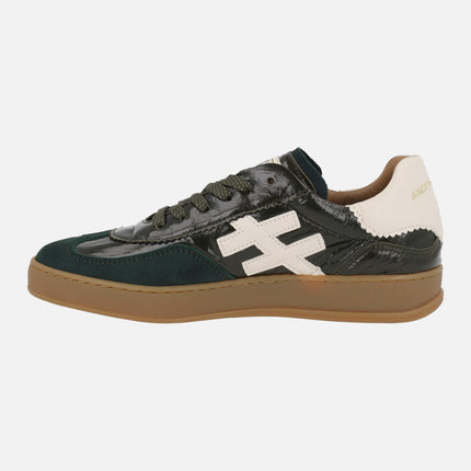 Zapatillas deportivas para mujer Iconic 2 en charol verde