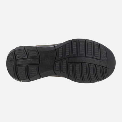 Zapatos deportivos Waterproof para hombre en piel nobuck
