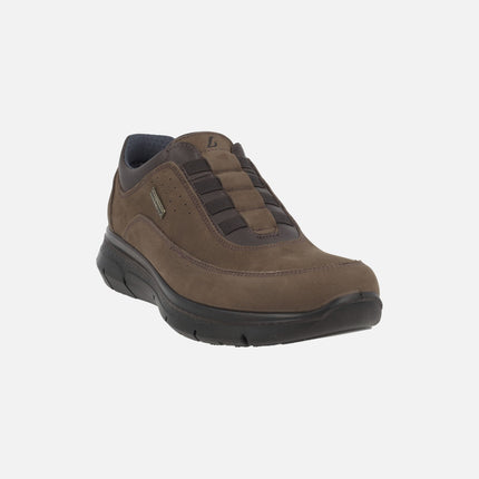 Zapatos deportivos Waterproof para hombre en piel nobuck