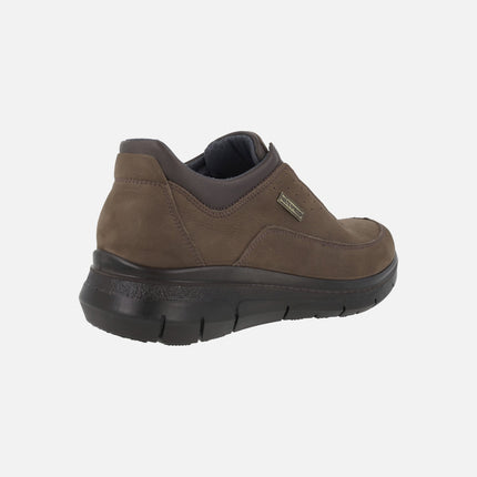 Zapatos deportivos Waterproof para hombre en piel nobuck