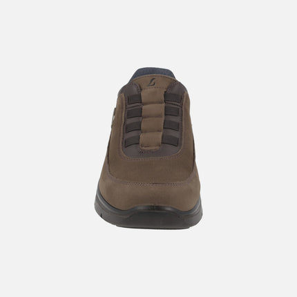 Zapatos deportivos Waterproof para hombre en piel nobuck