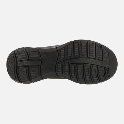 Zapatos deportivos Waterproof para hombre en piel nobuck