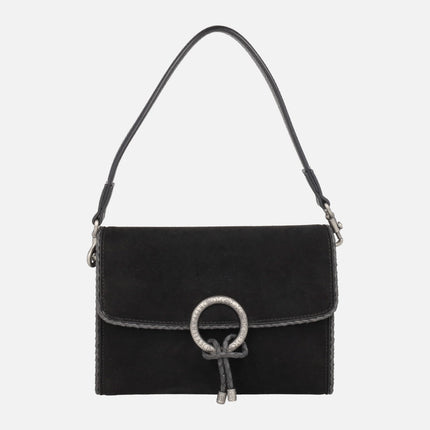 Bolsos Hispanitas con tapa y adorno metálico