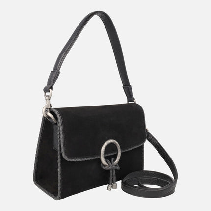Bolsos Hispanitas con tapa y adorno metálico