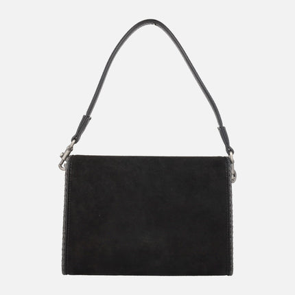 Bolsos Hispanitas con tapa y adorno metálico