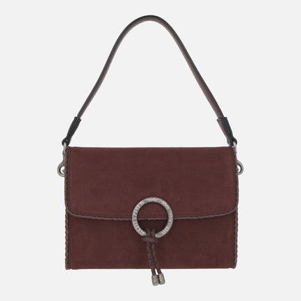 Bolsos Hispanitas con tapa y adorno metálico