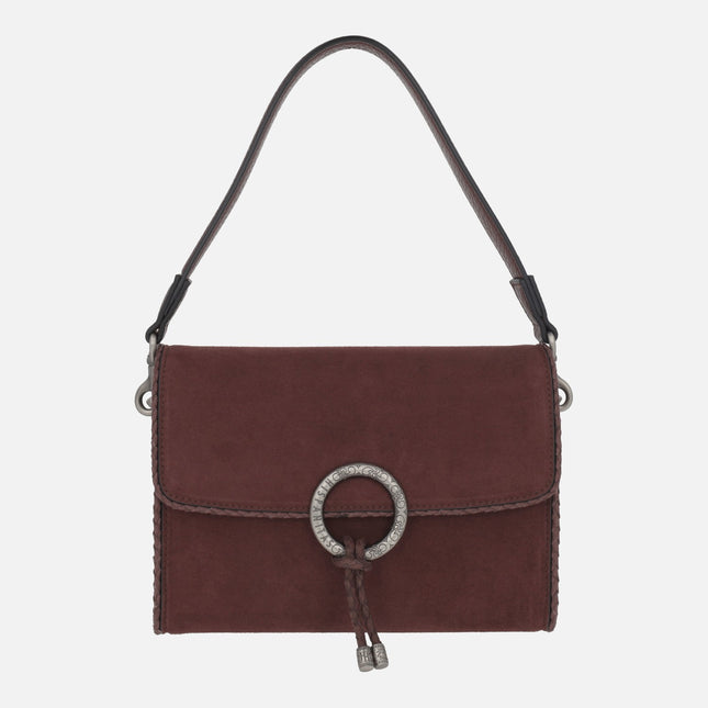 Bolsos Hispanitas con tapa y adorno metálico
