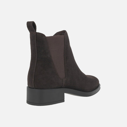 Botines chelsea para mujer AFT COUTURE en piel serraje