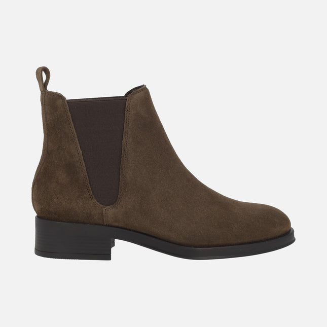 Botines chelsea para mujer AFT COUTURE en piel serraje