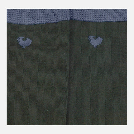 Calcetines canalé WALK IN PITAS para hombre con logo de gallina