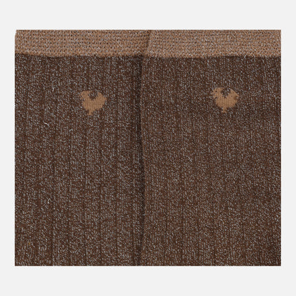 Women's socks in metallic fabric, one size 36-41