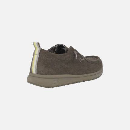 Zapatos wallabi para hombre TEXAS en color tortola