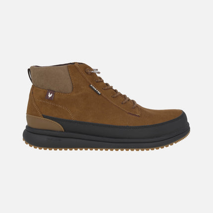 Botas para hombre Kobe en serraje camel con PITASTEX