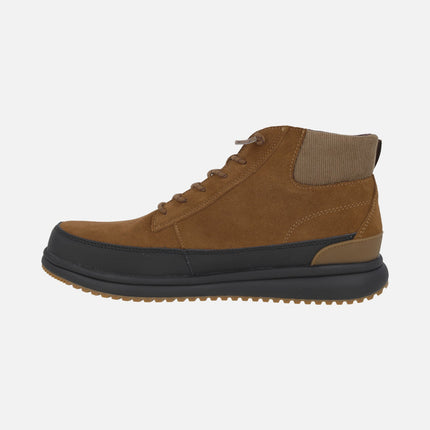 Botas para hombre Kobe en serraje camel con PITASTEX