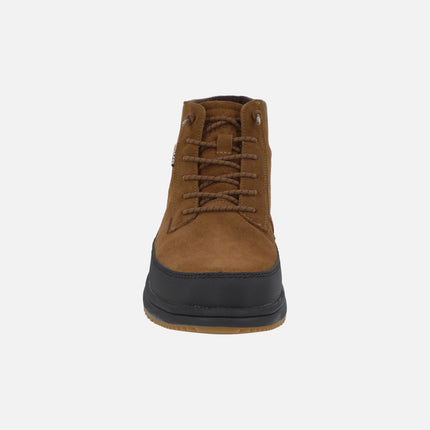 Botas para hombre Kobe en serraje camel con PITASTEX