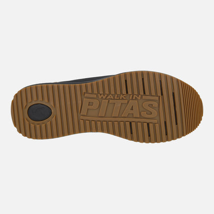 Botas para hombre Kobe en serraje camel con PITASTEX