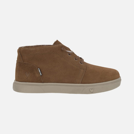 Naxos suede ankle boots for men with PITASTEX membrane