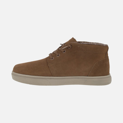 Naxos suede ankle boots for men with PITASTEX membrane