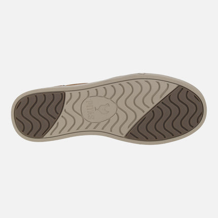 Naxos suede ankle boots for men with PITASTEX membrane