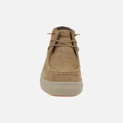 OLVERA boots for men in suede leather with PITAS-TEX waterproof membrane